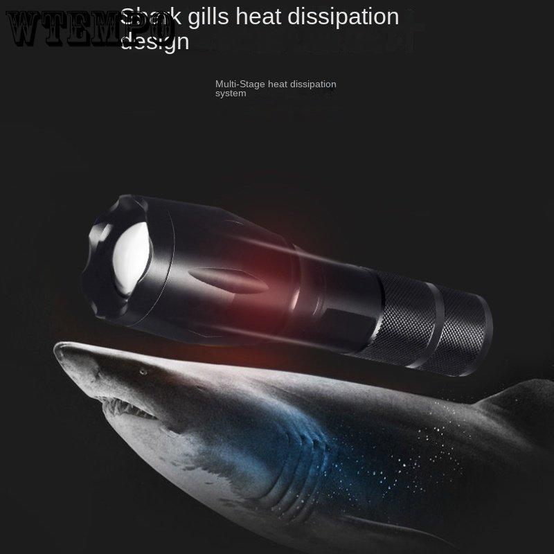 Strong Light Torch Outdoor Long Range USB Rechargeable Torch Home Portable Mini Small Torch Camping Waterproof Searchlight