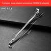 L/S-Shaped Double Head Screwdriver, High Torque Mini Small Cross Screwdriver, High Hardness Double Head Screwdriver