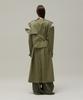 MMAM Off-Sleeve Origami Trench Coat