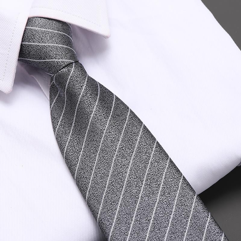 No Black Zipper Men'S Professional Dress Tie Business Casual Wedding Groom Korean Version Of A Pull Tie