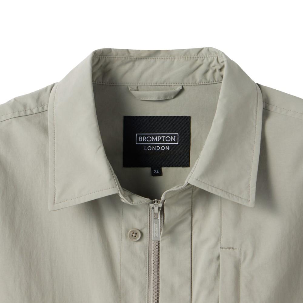 Brompton London City Explore Shacket - Greyish Khaki (P251Mjk162)