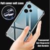 Clear Phone Soft Case for Xiaomi Poco F5 HD Transparent for Xiaomi Poko F5 6.67" 23049PCD8G Shockproof Anti-Scratch Covers Shell