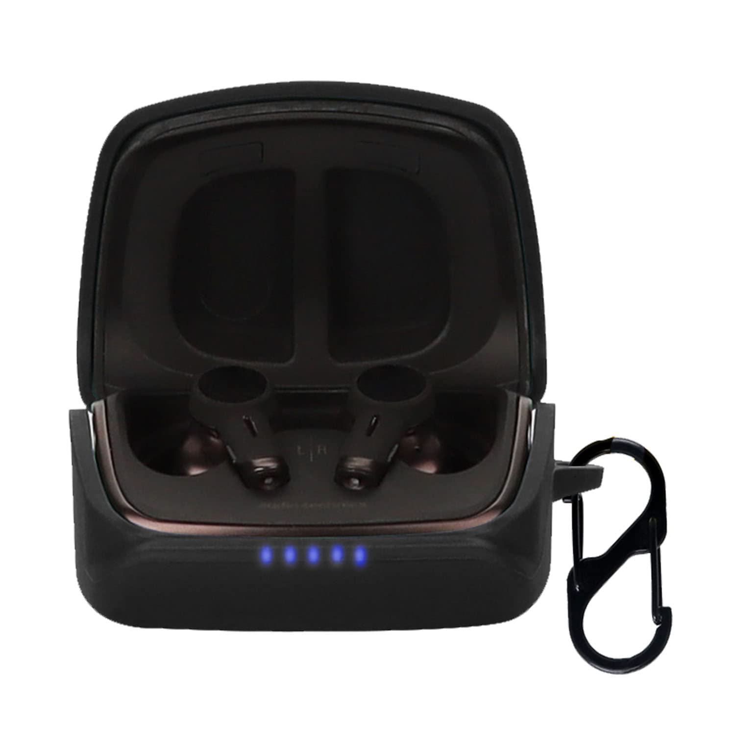 

Чехол для Audio Technica ATH-TWX9 [NOUKAJU] Силиконовый защитный чехол для беспроводных наушников Audio Technica ATH-TWX9, устойчивый к падениям и царапинам,