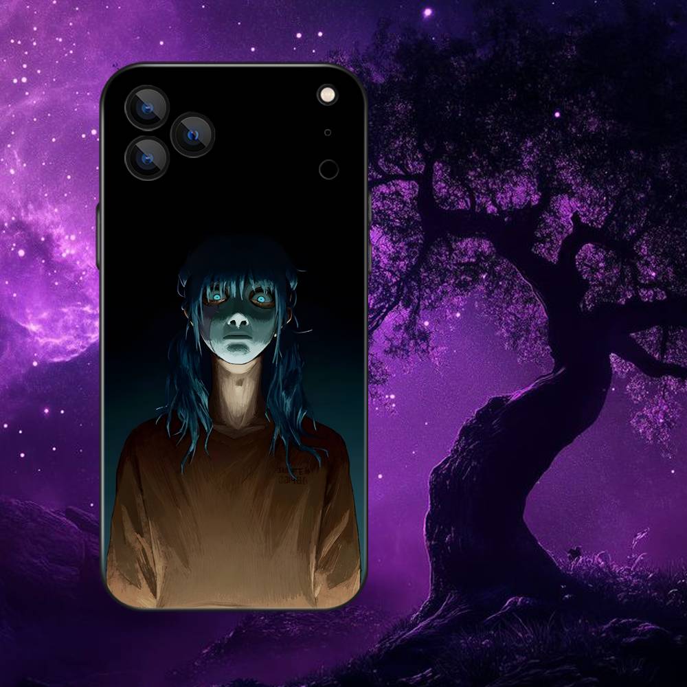 

S-Sally F-Face Phone Case For iPhone 17,16,15,14,13,12,11,Pro Max,XSX,,XR,SE,Mini,8,7,Soft Silicone Black Cover iPhone12