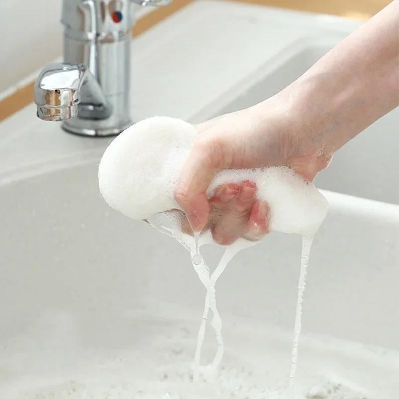 Portable Toilet Brush Multifunction Sponge 1pcs Long Handle Bathtub Floor Home Cleaning Bathroom Home Accessories Items Supplies