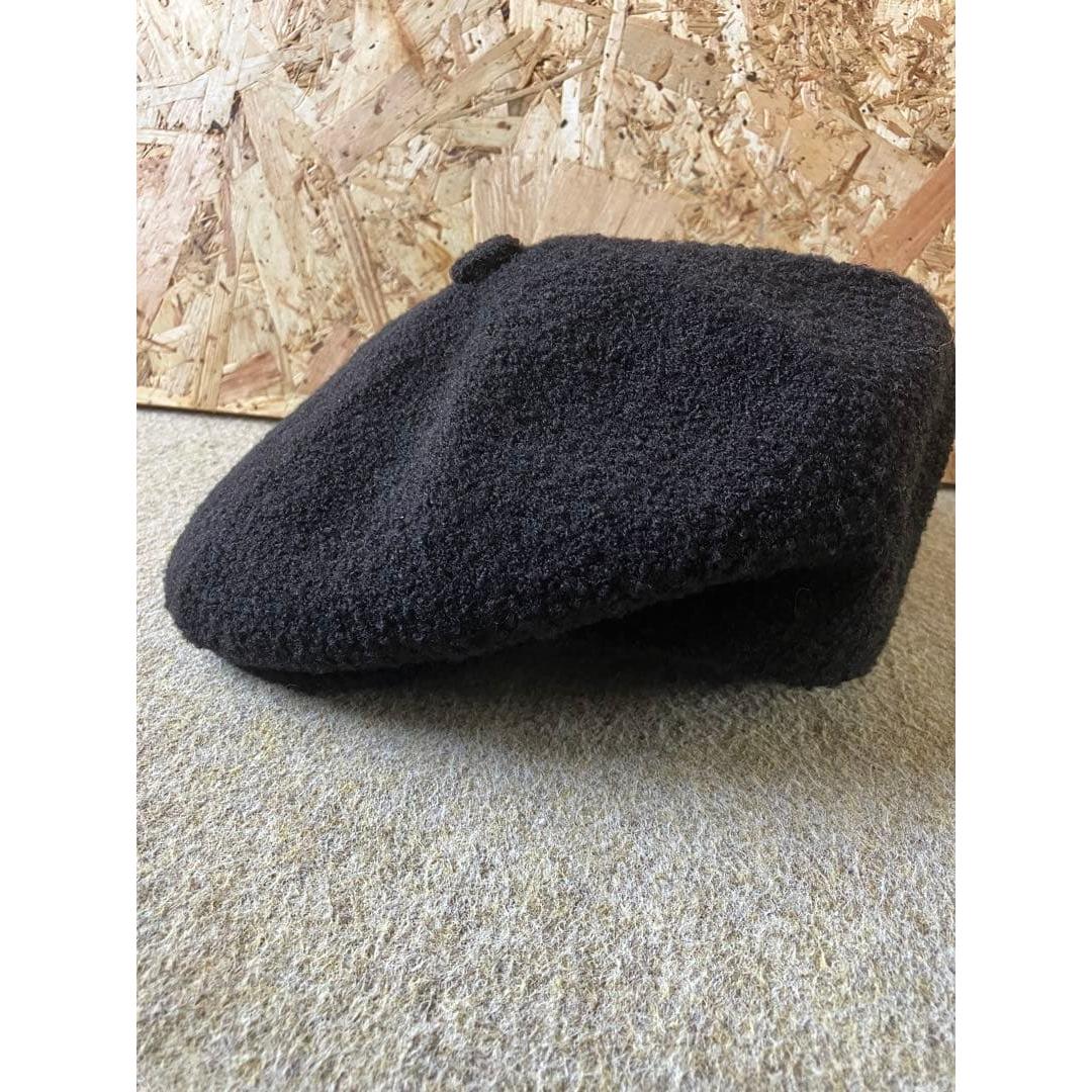 Used [Good condition] KANGOL Boiled Wool Galaxy Hunting L Black