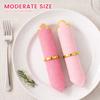 100 Pcs Cocktail Napkin 5 Inch Scalloped Edge Cocktail Napkins Reusable Scalloped Party Paper Napkin for Party Wedding Birthday