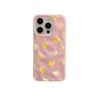 Korean plaid love for iPhone Apple 16/17pro mobile phone case 15 folds 13 large holes 12 soft 14