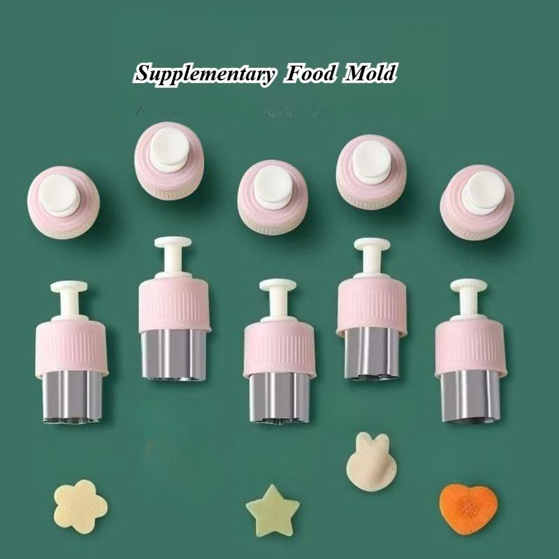 Cookie Cutter Set Shape Stainless Steel Press Hand Guard Mini Food Cutters Perfect for Baking Decorating and Fruit Lunch Snacks