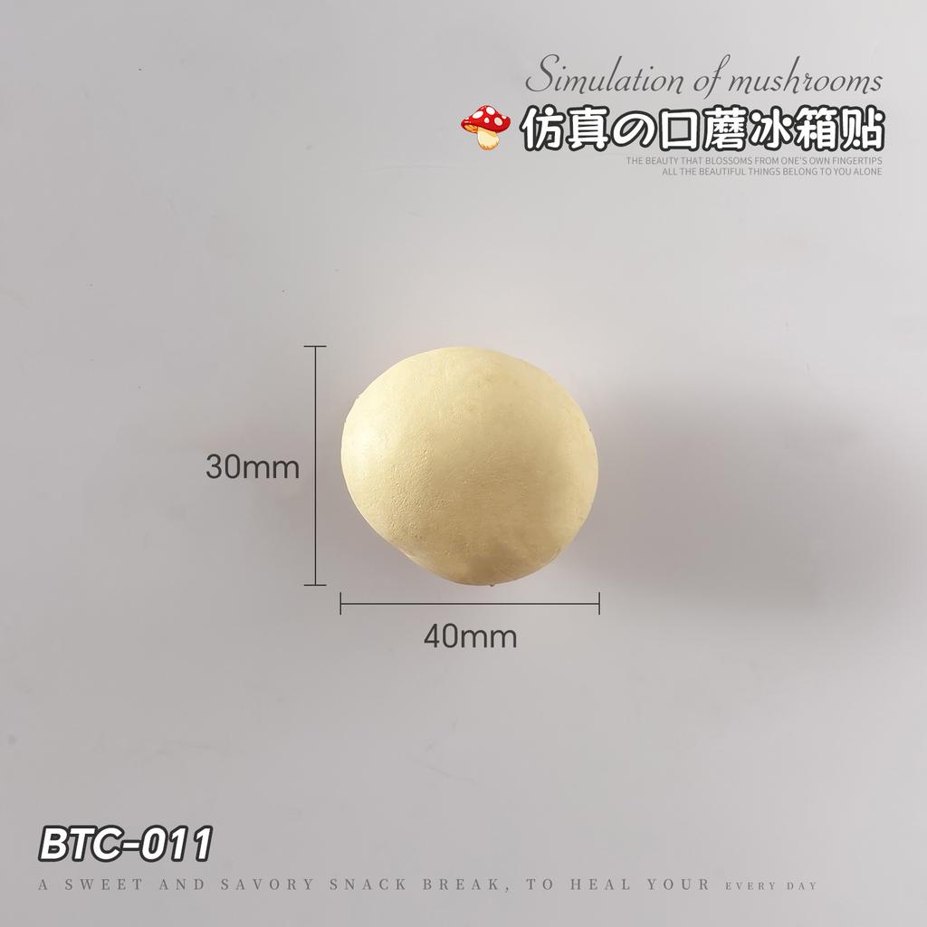 Mini Mushroom Refrigerator Magnet Fruit Refrigerator Decoration Pegboard Art Decoration 3D Ornament