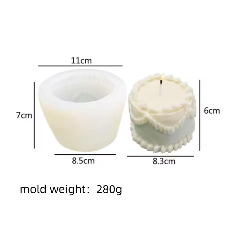 3D Love Hanging Cake Candle Silicone Mold DIY Chocolate Cake Baking Tool Creative Aromatherapy Soap Home Decoration Party