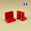 MOC Bricks Fridge Refrigerator Magnetic Brick 2x4 1x2-2x2 Sticker Educational Building Blocks Toys For Children Xmas Gifts
