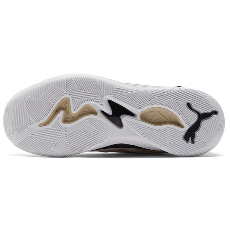 Puma TRC Blaze Court Nimbus Cloud Black Men Sneakers Cream 376582-11