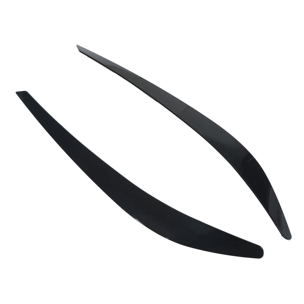 2pcs Headlight Eyebrow Eyelids Trim Decoration Replacement for VF I II 2013‑2017