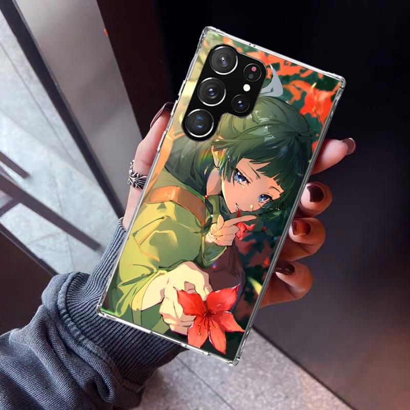 A-Apothecary D-Diaries Maomao Phone Case For Samsung Galaxy S23 S24 S25 Edge S26 Ultra S22 + S21 Plus S20 FE Cover Silicone Prin