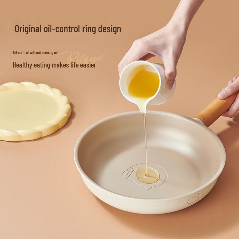 Lan Mi Dun Dun 24cm Ceramic Non-Stick Frying Pan