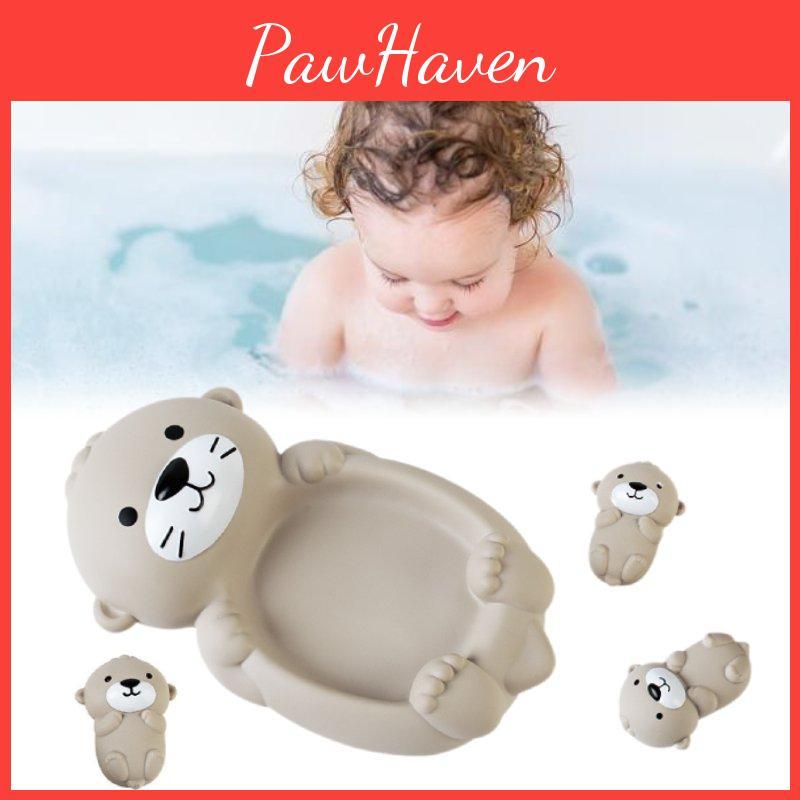 Toy Bath Floating Otter Bathtub Doll Children Bathroom Recreation Kids Gifts