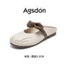 Augustine Bag Head Slippers Women's 2025 New Summer Wear French Bow One Pedal Fairy Style Sandals