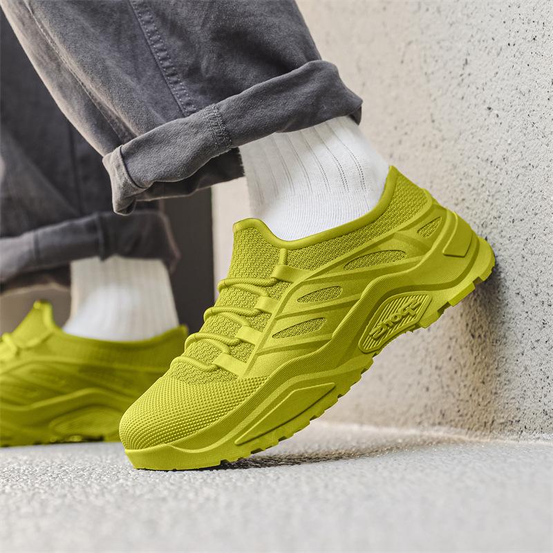 Wasserdichte, rutschfeste Niedrigschaft-Gummistiefel für Herren - Bequeme, verschleißfeste Schuhe für Frühling und Herbst. Ideal für den Freizeitgebrauch und die Arbeit.