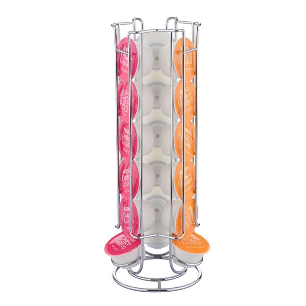 Metal Coffee Capsule Stand Hollow Structure Capsule Display Rack Coffee Pod Holder Coffee Tools