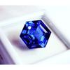 35 Ct Natural Blue Sapphire Hexagon Cut Flawless Certified Loose Gemstone