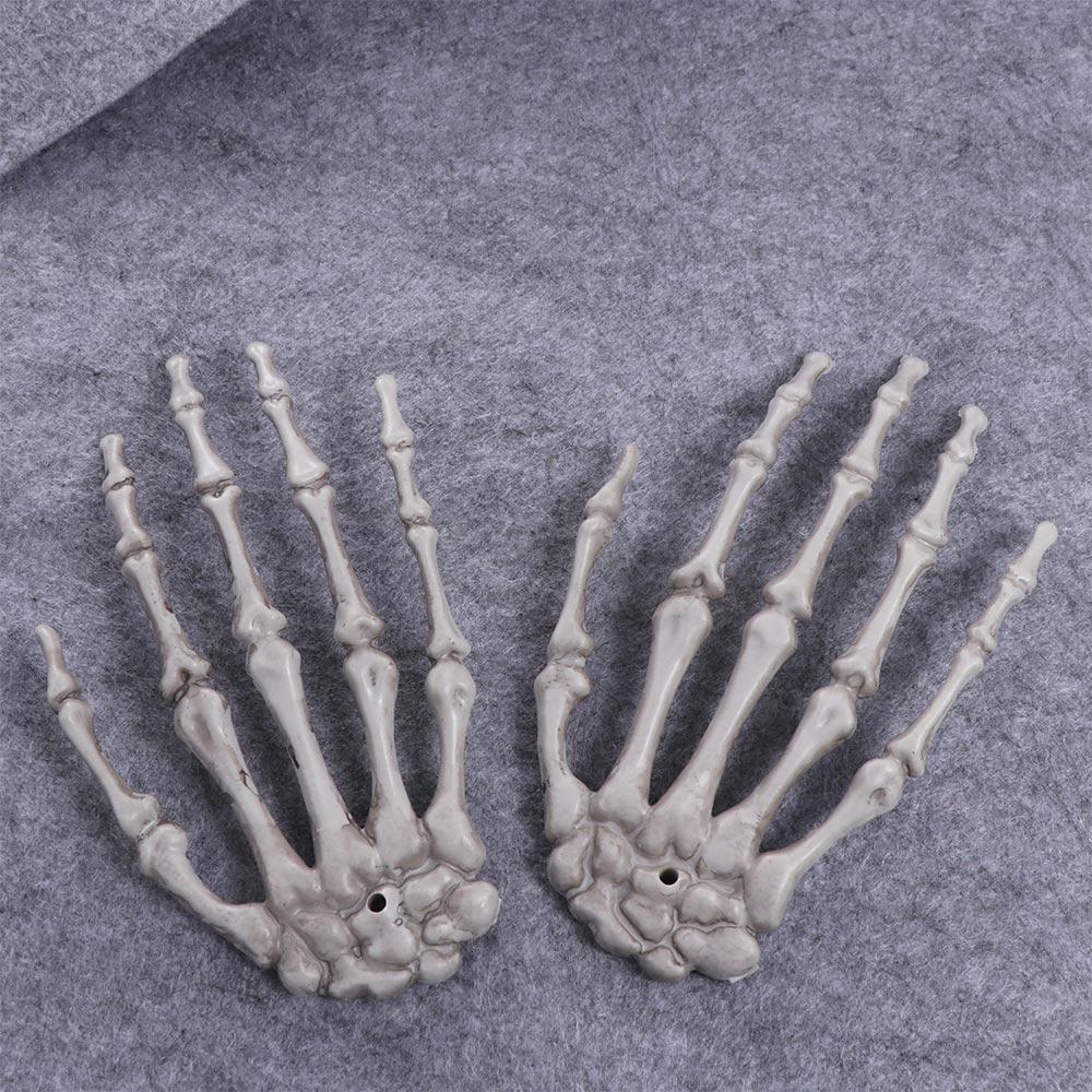 Skeleton Hand Realistic Skeleton Hand Plastic Plastic Fake Human Hand Bone  Party