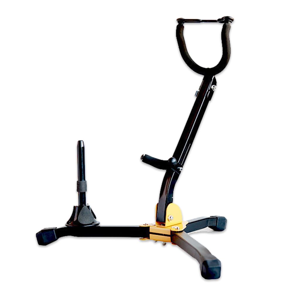 

Стойка для саксофона Nicheez, Совместима с альтом, тенором, флейтой и кларнетом, Двойной штатив, Складная, Легкая и Взаимозаменяемая