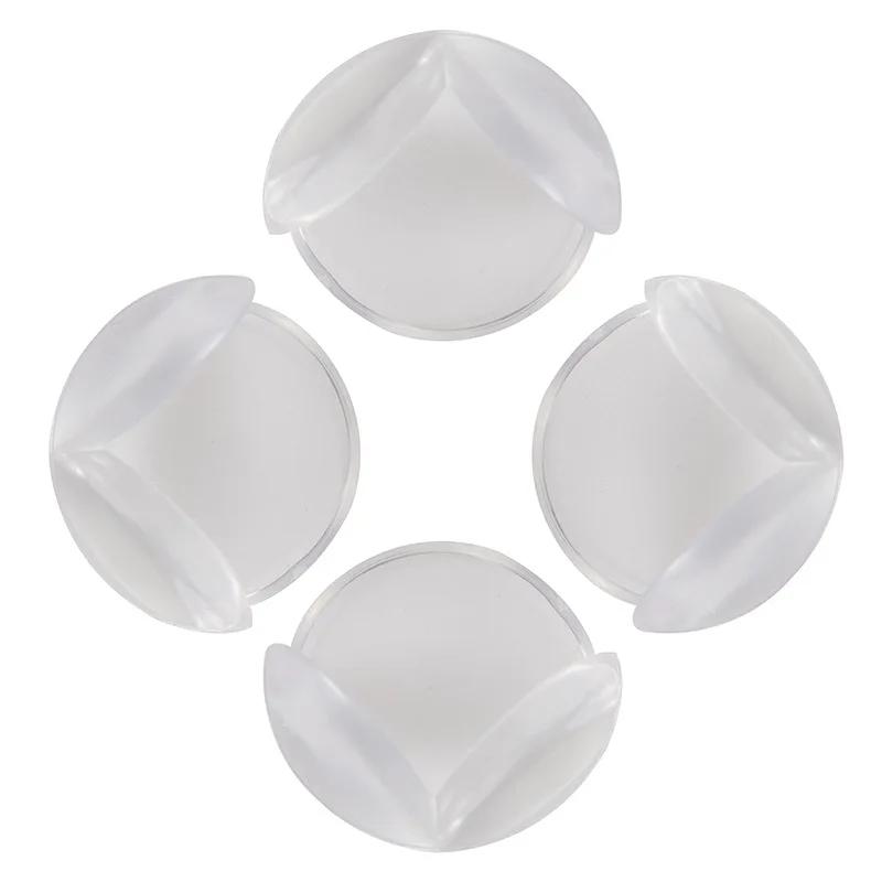 4pc Household Transparent Anti-collision Corner Table Corner Protector Baby Thickening Anti-collision Protection Corner