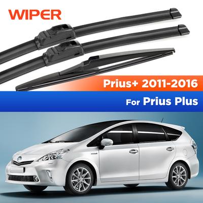 Für Toyota Prius Plus / Prius+ 2011-2016 2012 2013 Scheibenwischer Vorne & Hinten Wischerblätter Windschutzscheibe Scheibenwischerarme 26"16"11"