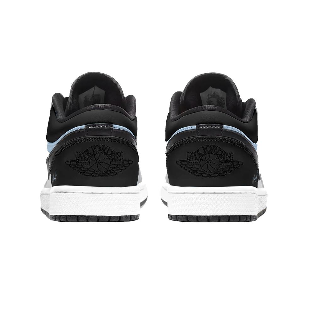 Jordan Air Jordan 1 Cloud Foot, Maris Sal Dark Chocolate Low top Vintage Basketball Shoes Men's 553558-165(Team2267-)