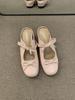 Fashion Female Shoes Cover Toe Ladies' Slippers Pink Slides Butterfly-Knot On A Wedge 2025 Rubber Soft Butterfly-knot Scandals Round