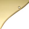 Musiclily SSS Stratocaster Pickguard for Fender Standard ST Stratocaster Electric 1P Gold Mirror 11-hole USA/Mexico Guitar,