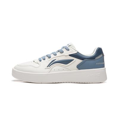 Li Ning Floating Boat Slip Resistant, Abrasion Resistant, Breathable, Height Increasing Low Top Skateboard Shoes Men's AGCW209-6