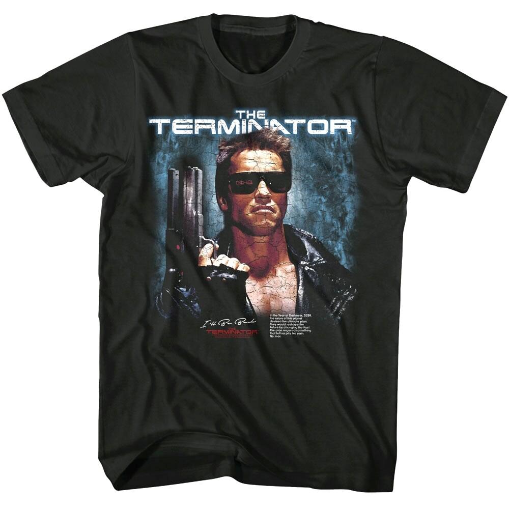 Terminator Vintage Movie Poster Men T Shirt XL