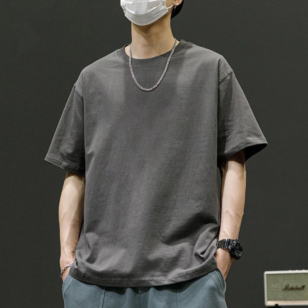 

Хлопковая футболка с принтом и короткими рукавами для мальчиков, модный бренд, летний тренд, свободная футболка с рукавами до локтя, круглый вырез M