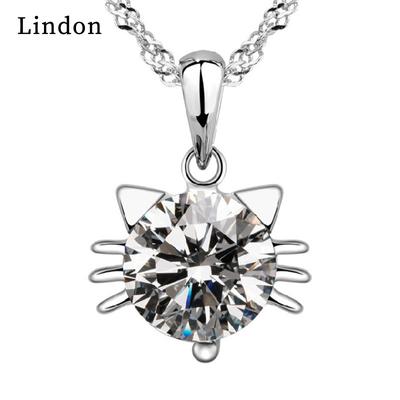 Lindon Women Necklace Pendant Copper Alloy Zircon Fashion Gift