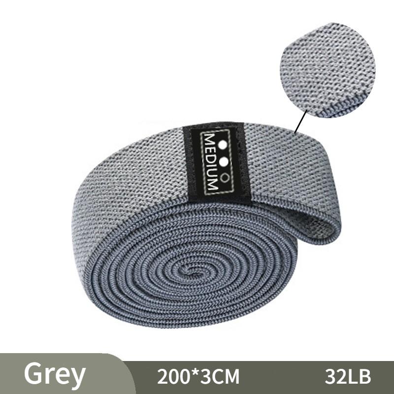 105lb Long Resistance Loop Band Kit Unisex Fitness Yoga Elastic Bands Hip Circle Thigh Squat Band Workout Gym Equipment for H Practical Use