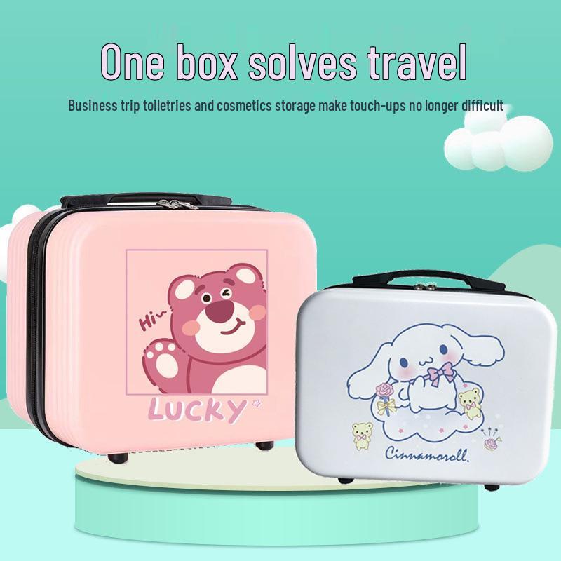 Mei Bear Cinnamoroll Kuromi Makeup & Toiletry Carry-On Case