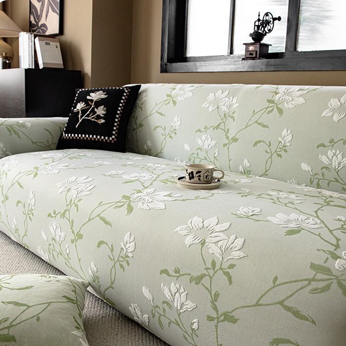 

New European Style Light Luxury Sofa Cover High End Anti Cat Scratch Sofa Cover All Season Universal All Inclusive Cover 90-140cm
