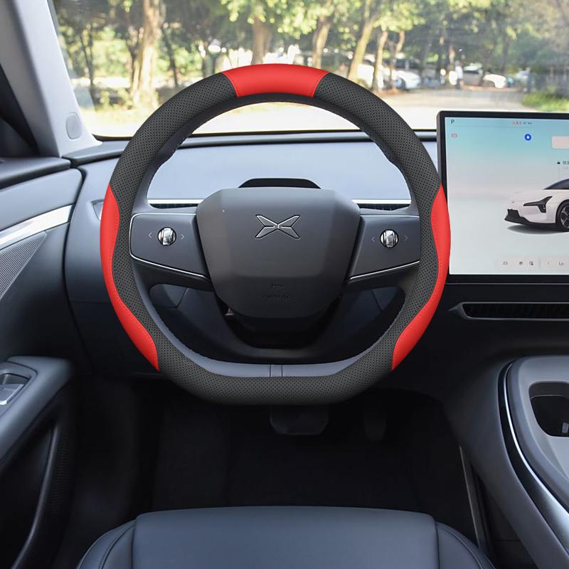 Steering Wheel Cover for Xiaopeng MONA M03 P7G9 - Grip, Anti-Slip, Odor-Free, No-Sew Interior Accessory