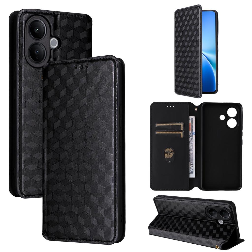 Flip Cover für Vivo V60 Lite PU-Leder Handyhülle Ganzkörperschutz [RFID-Blockierung] Schutzhüllen