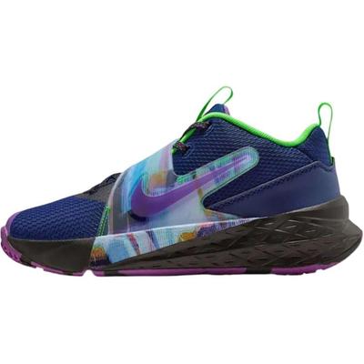 Team Hustle D 12 Niedrige Basketballschuhe Blau Unisex HV2291-400