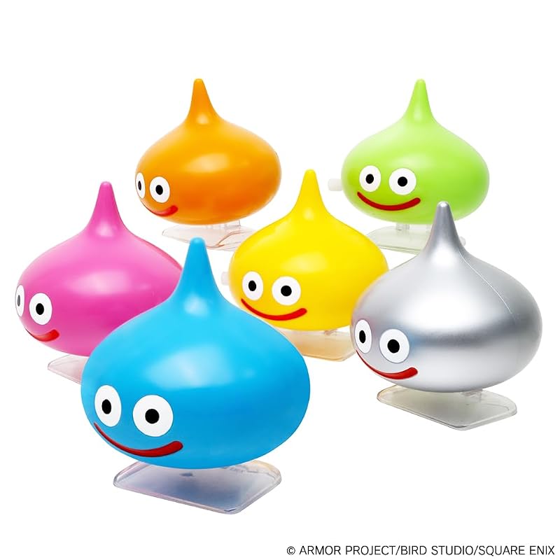 SQUARE ENIX Dragon Quest Run! Slime Collection ABS & MABS & POM Trading Figures (Box of 6)
