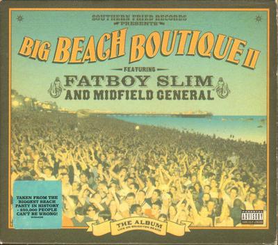 CD FATBOY SLIM & MIDFIELD GENERAL - Big Beach Boutique II ECB34CDX Southern Fried  2002 UK Dance & Electronica Used