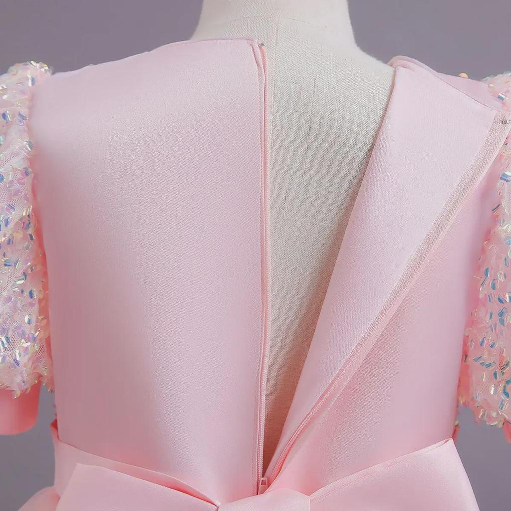 Dívčí síťované šaty princeznovské pro narozeniny na večírky a představení