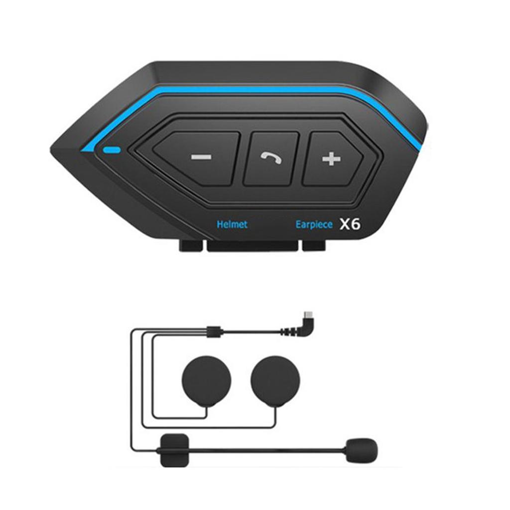X6 Casco Auricolare Moto BT Interfono Moto Casco Senza Fili Citofono Stereo  Auricolare Per Cellulare 2 Rider acquista in modo economico — spedizione  gratuita, recensioni reali con foto — Joom