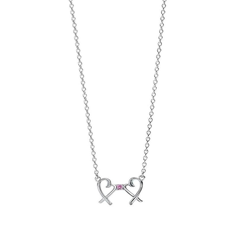 Tiffany & Co. Paloma Picasso Heart Design 925 Silver Necklace Unisex necklace 66875490