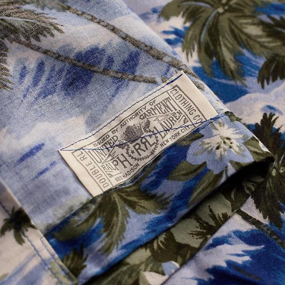 Double Rl Tropical Print Camp Shirt Mnrrwov1n820062400
