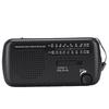 Portable Solar Radio NOAA Weather Hand Crank AM FM Shortwave Emergency Radio with LED Flashlight