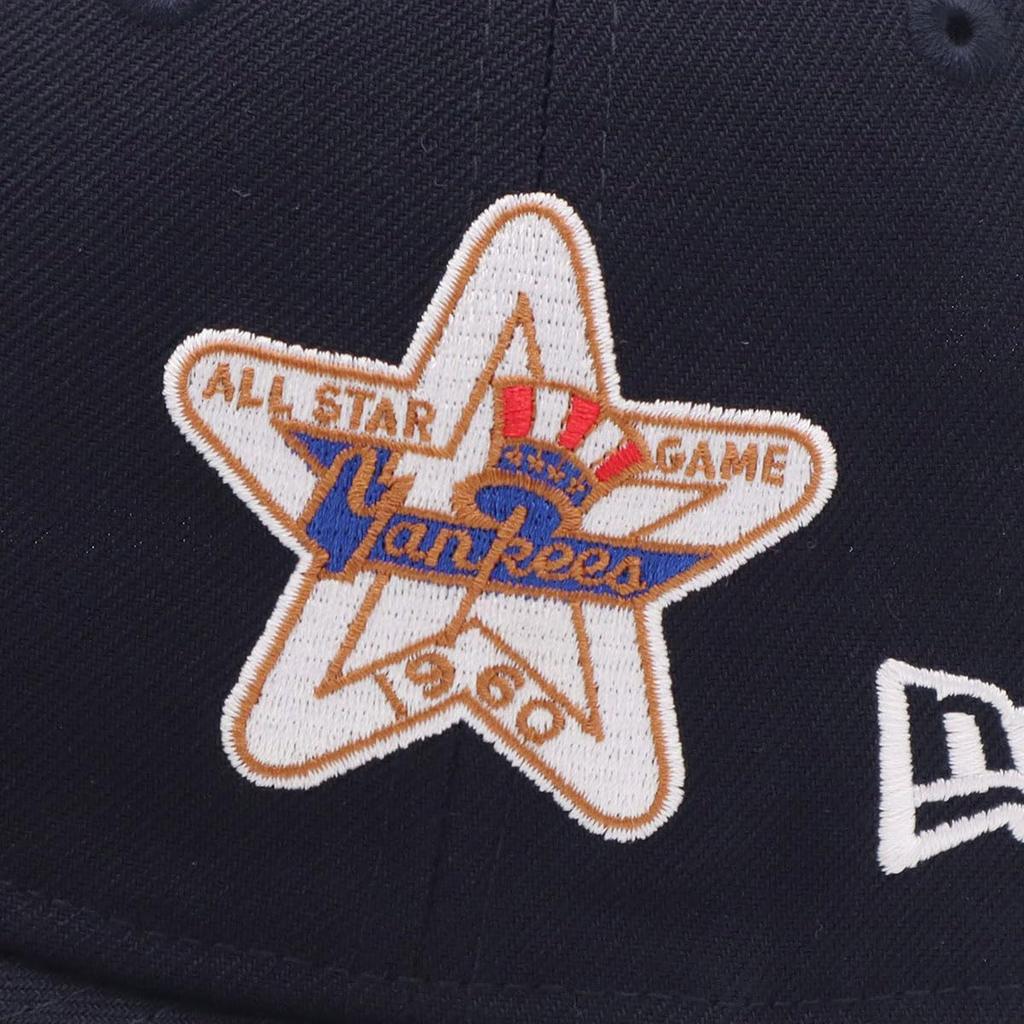 New Era newera Cap 9THIRTY  Cloth Strap 24 14699742 NER36C4479 MLB New York Yankees NY Navy ML SIDE PATCH ONSPOTZ Special Order Men's Women's Hat 930